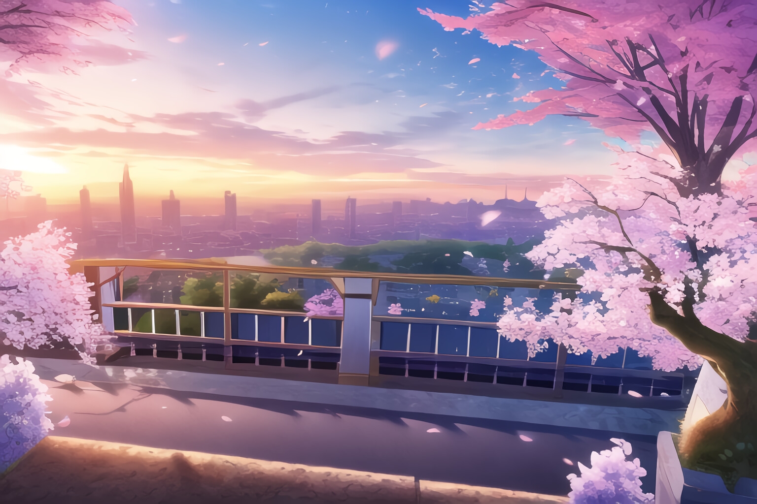 背景・風景素材 ～春・桜編～