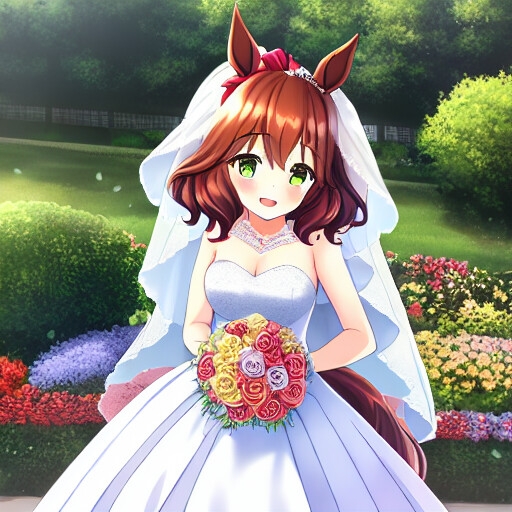 ウマ耳の娘 ウェディング編 その1