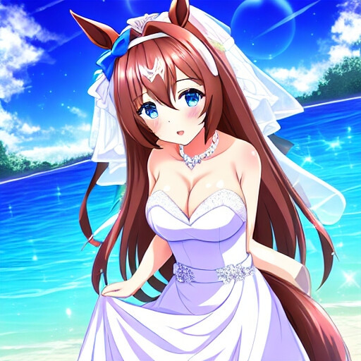 ウマ耳の娘 ウェディング編 その1