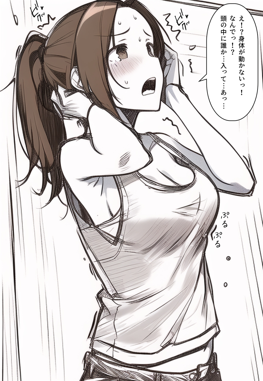 ストーリー付き憑依CG集 憑依の時間