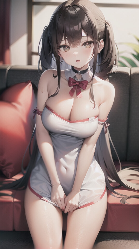 【200枚以上で100円】バレンタインに私をあげるCG集【AIイラスト】