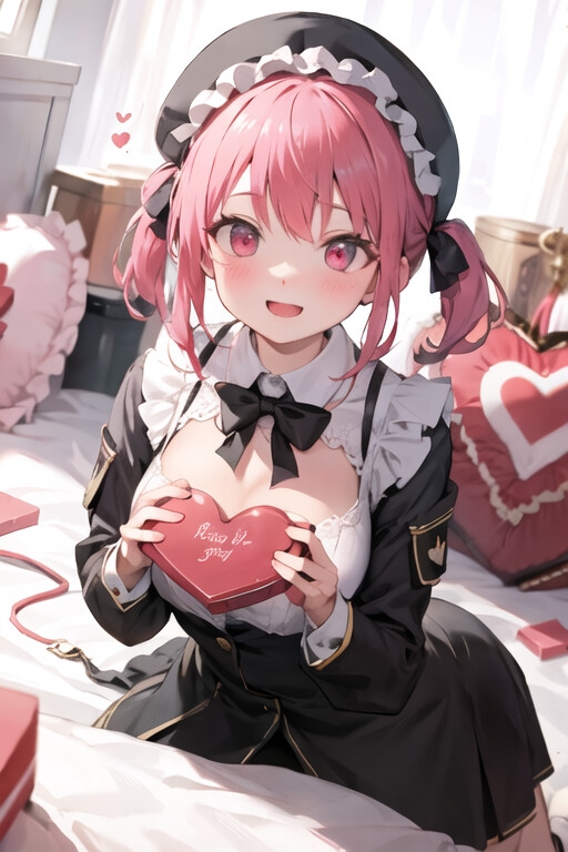 【200枚以上で100円】バレンタインに私をあげるCG集【AIイラスト】