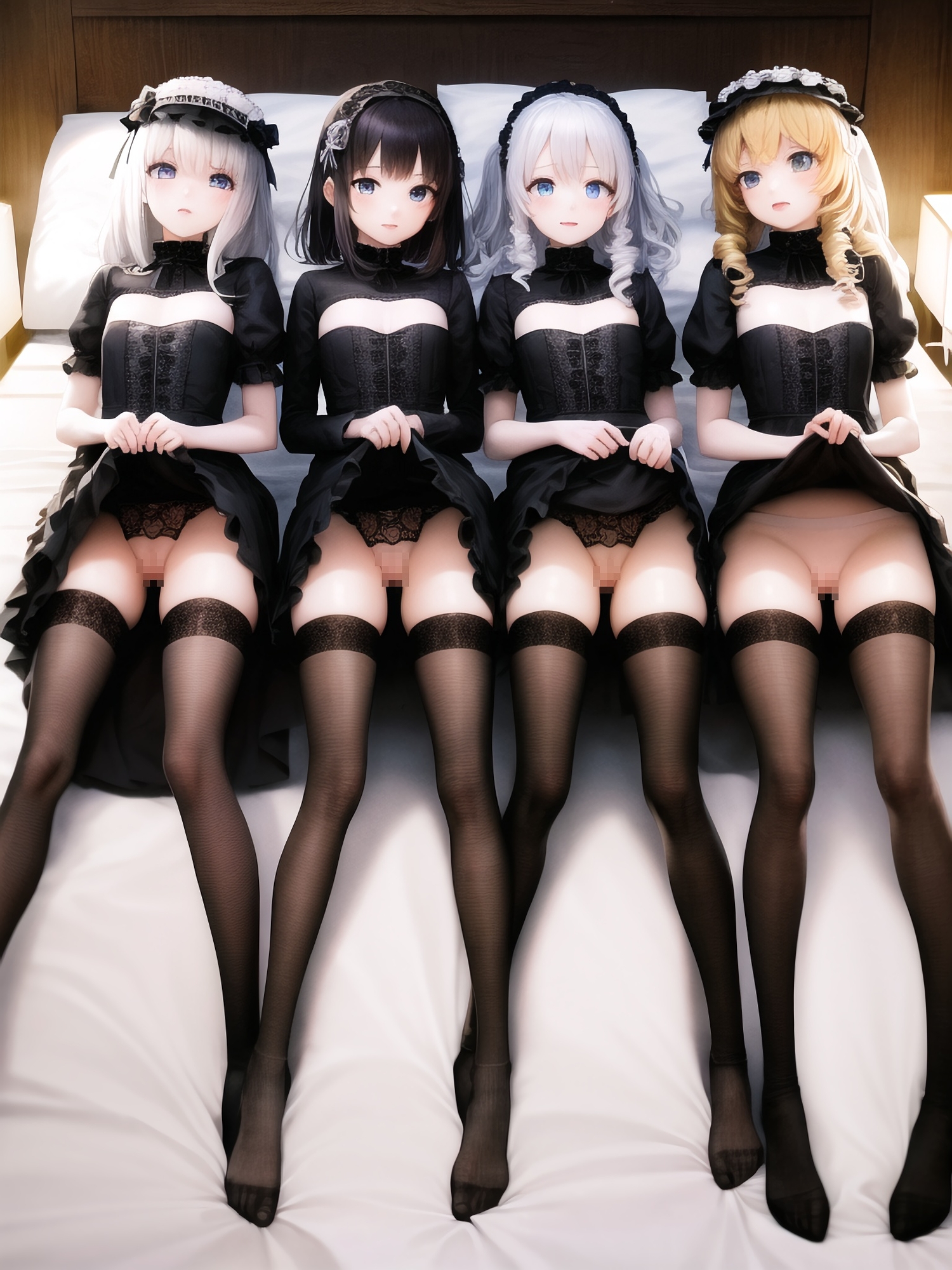 お嬢様方といけないお遊び【74枚】