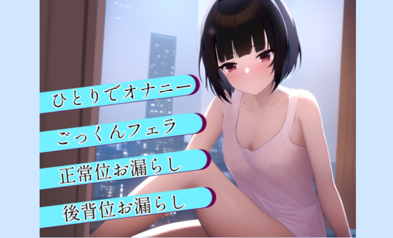 【マジで天使すぎる】超ロリ声地味彼女のふにゃふにゃお漏らしえっち