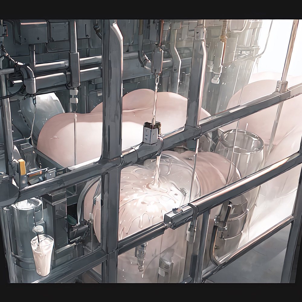 [搾乳地獄]永遠にミルクを搾り取られる妊婦たち[4K]