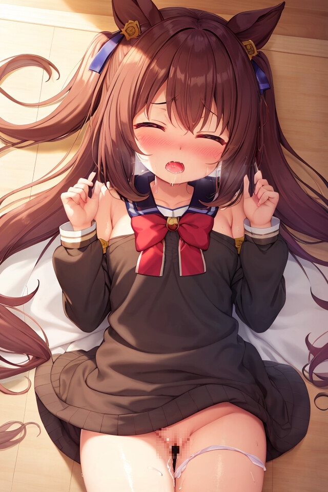 半裸ウマ耳小娘25次元ツインテールセック〇約155枚★DLsite用