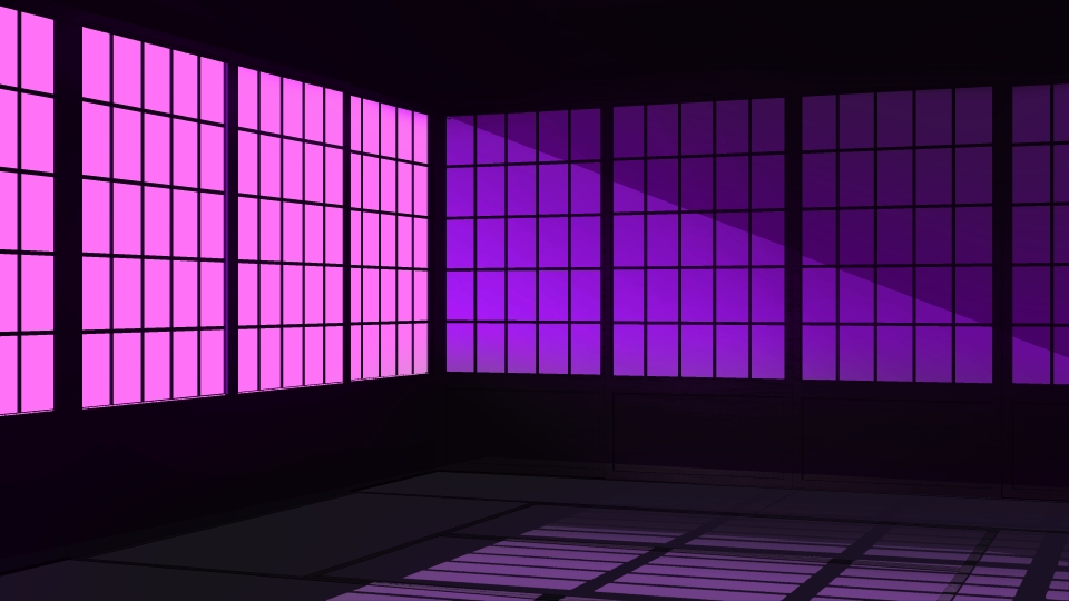 日本家屋の和室と廊下