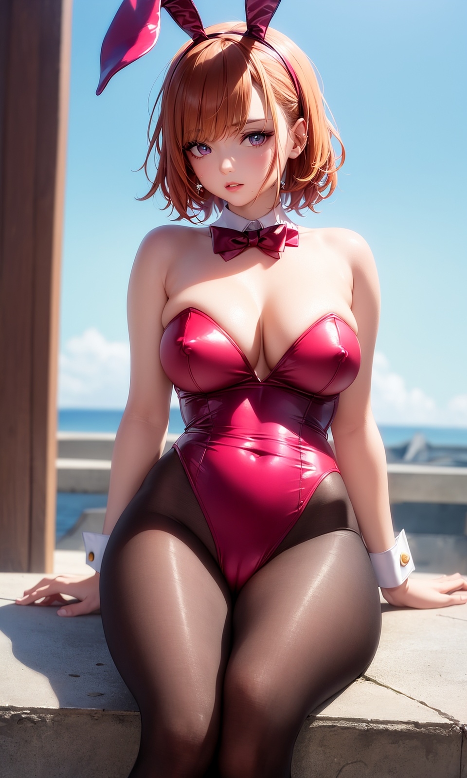 透け乳首AIイラスト集