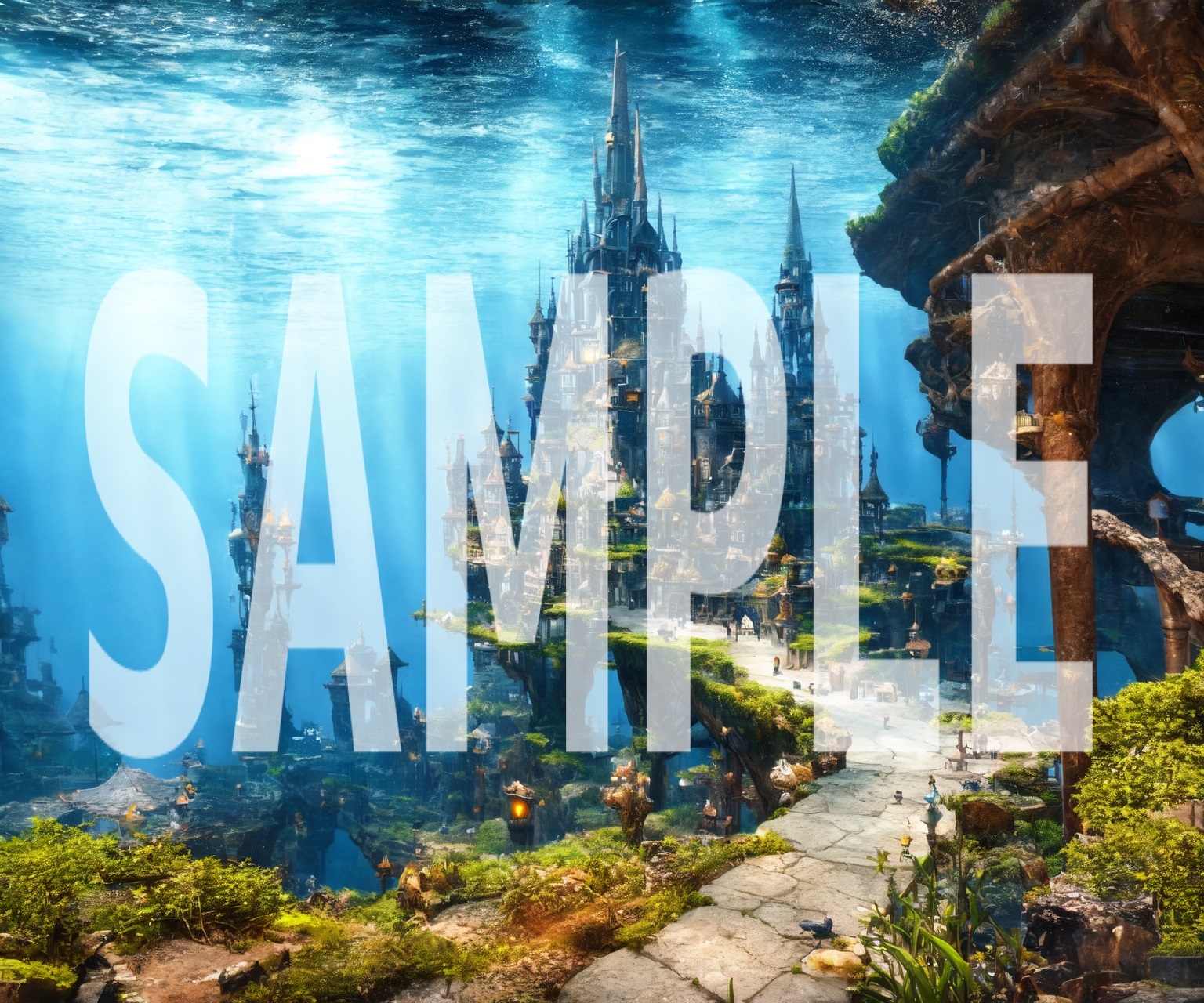 ファンタジー風背景集 ～自然～