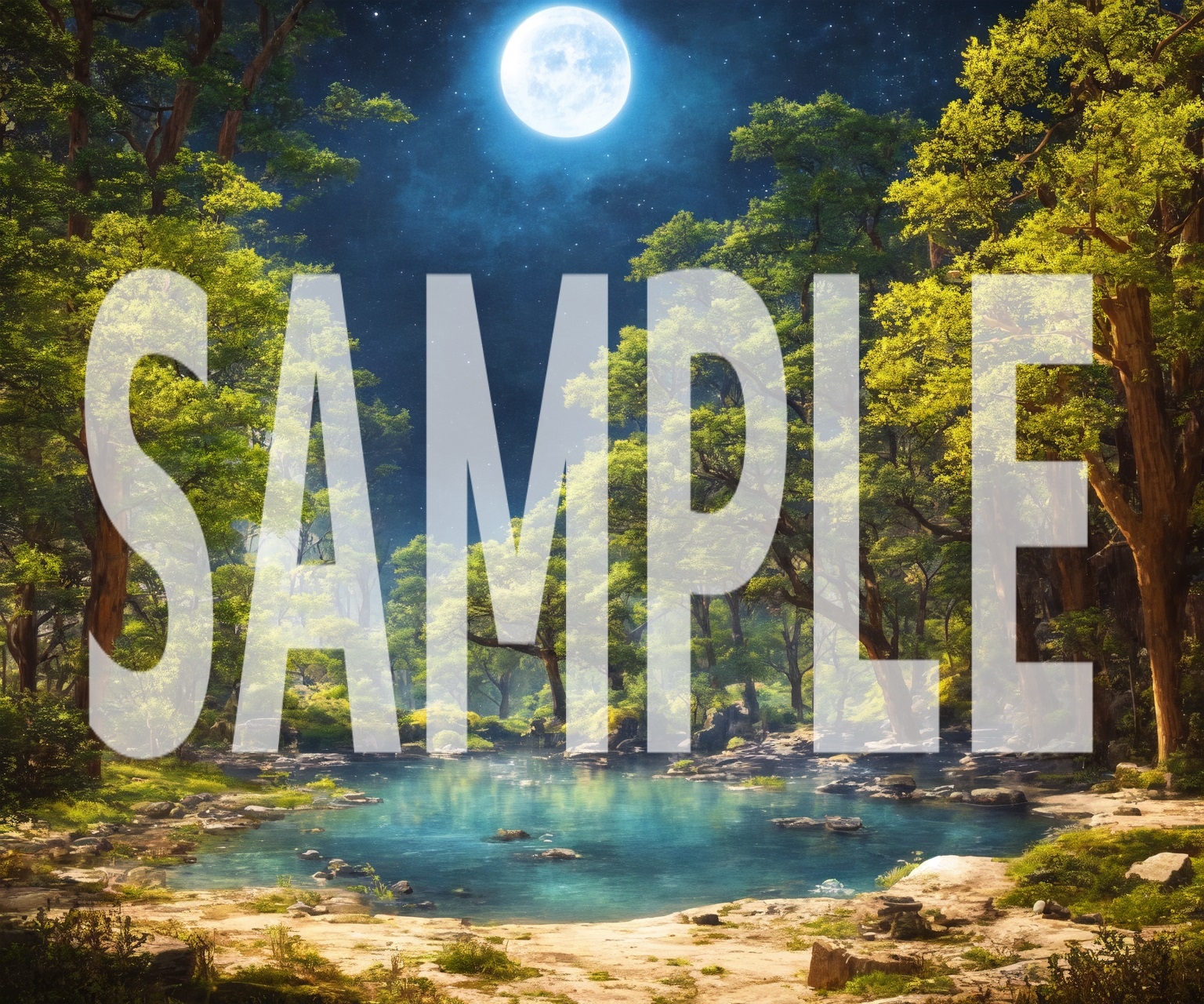 ファンタジー風背景集 ～自然～