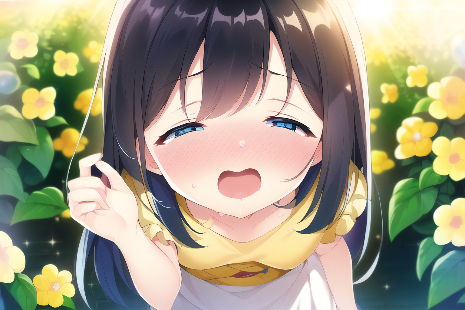 【くしゃみ・姉妹百合】『妹のくしゃみをおがみたい(日常編)』