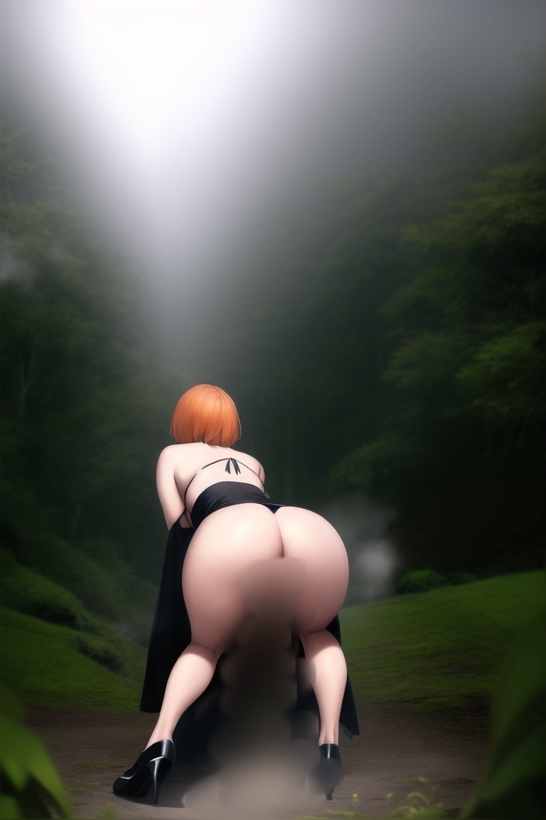 森でおしっこ