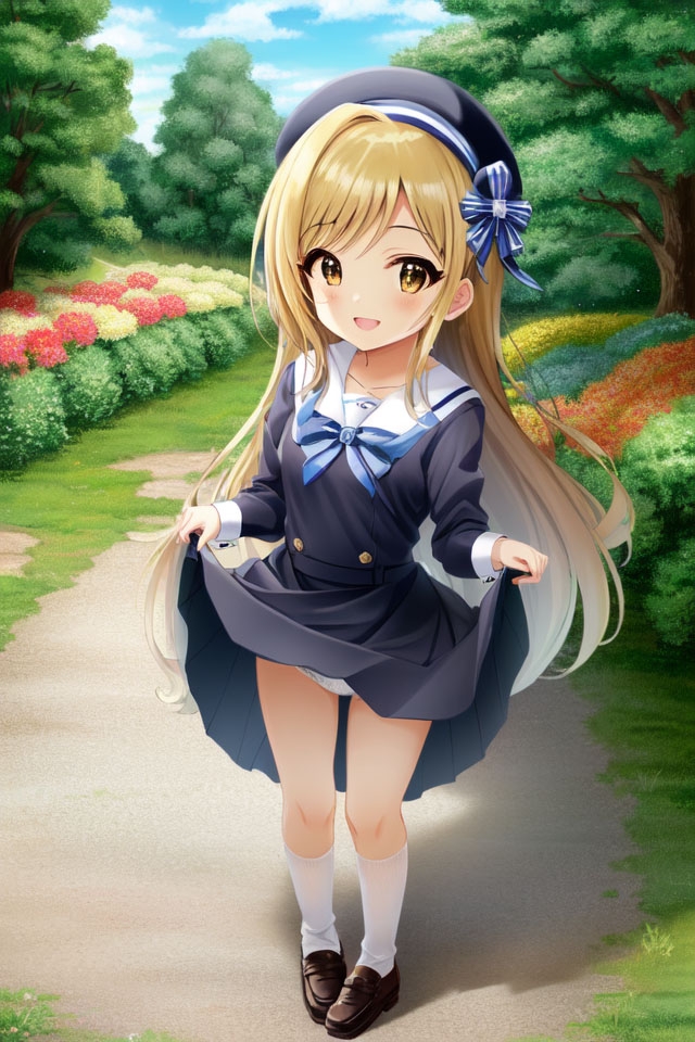 ○○学生300人に通学路でショーツを見せてもらった・・・らいいな