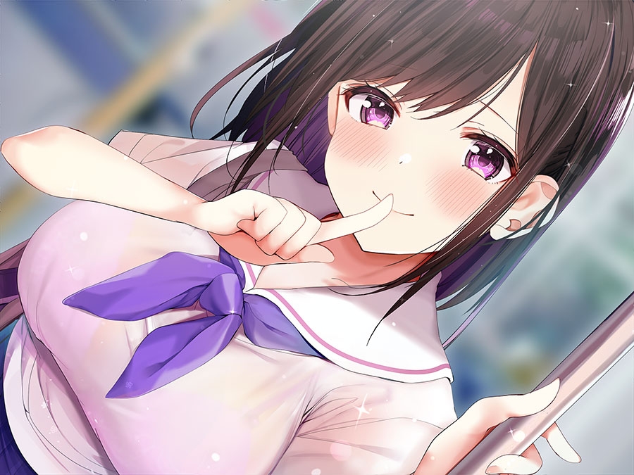 Super Whisper! ~Sweet JK Big Sis Kotoko Shinomiya on the Bus to Work~ [Binaural]