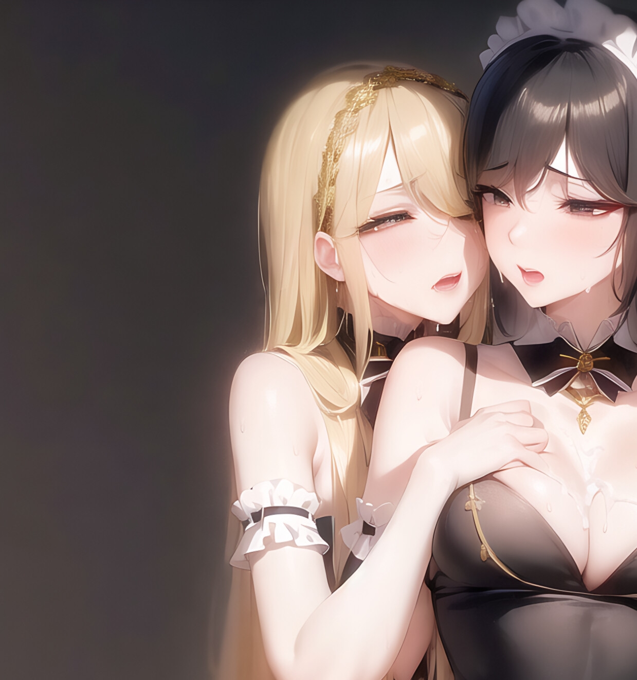 黒百合館のメイドたち