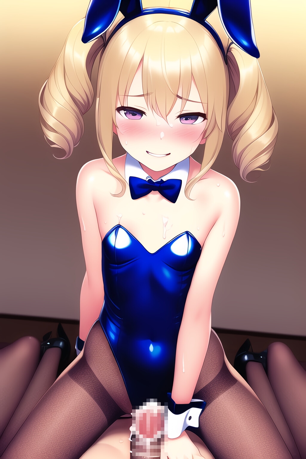 バニー姿で働く彼女たちは今日も笑顔で接待する