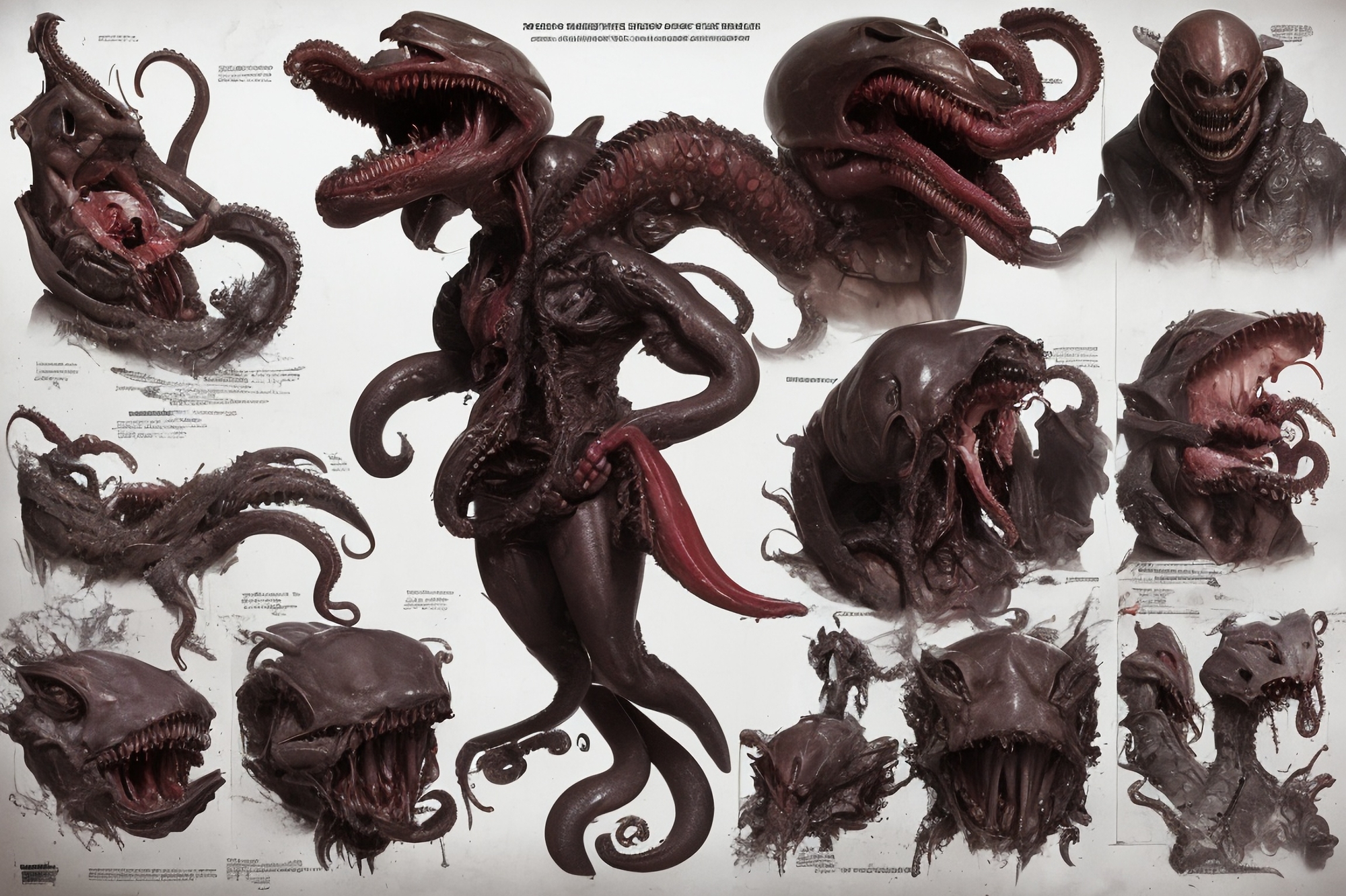 地獄のクリーチャー図鑑