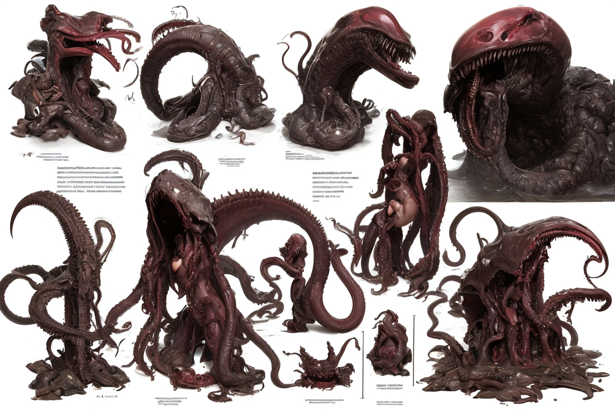 地獄のクリーチャー図鑑