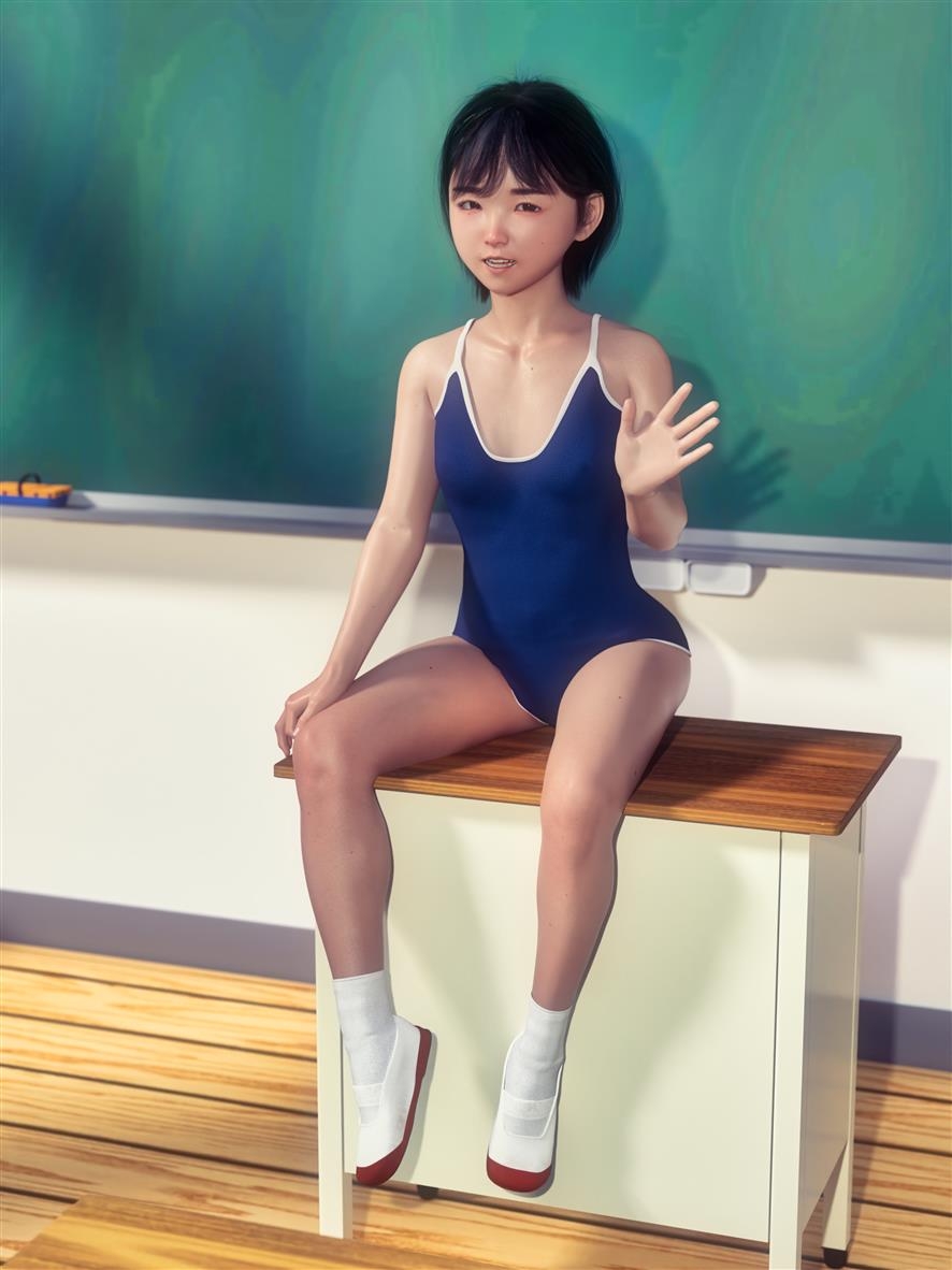 スク水少女撮影会:有栖川さやか