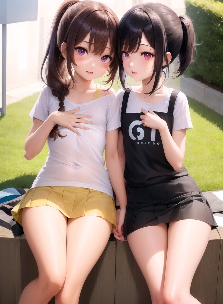 女の子たち午後の濃密せっしょく2