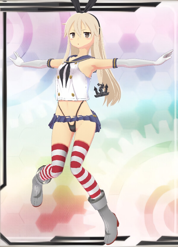 【VRM 同人作品】艦○れ 島風