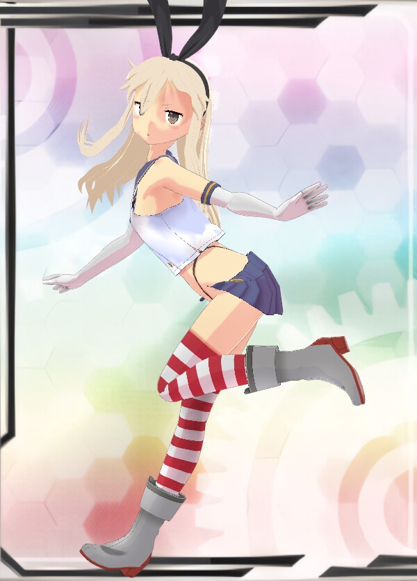 【VRM 同人作品】艦○れ 島風