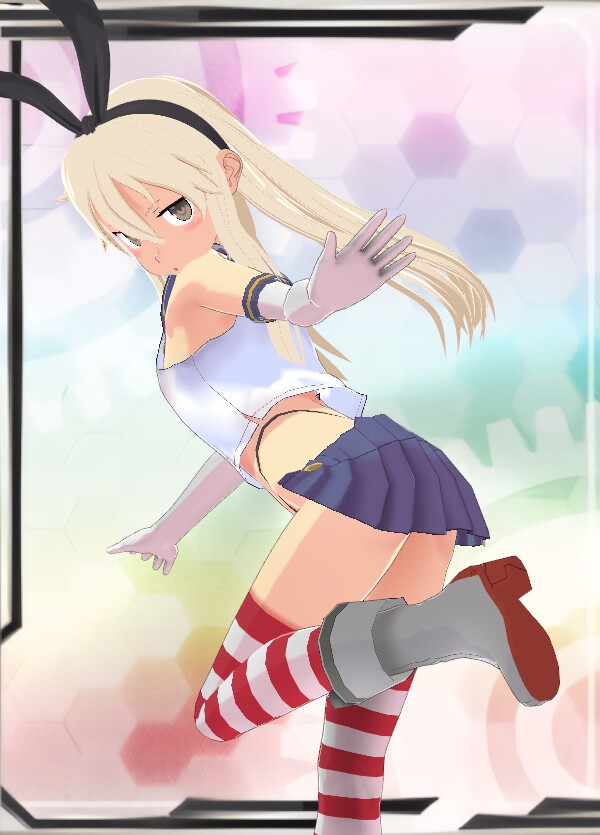 【VRM 同人作品】艦○れ 島風