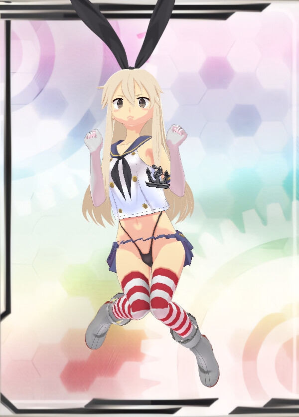 【VRM 同人作品】艦○れ 島風