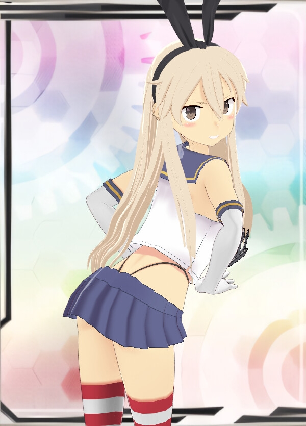 【VRM 同人作品】艦○れ 島風