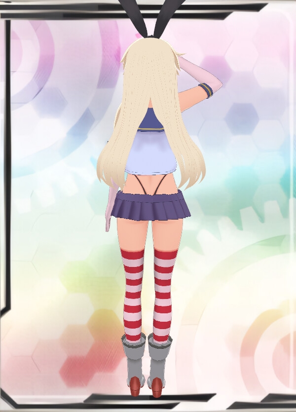 【VRM 同人作品】艦○れ 島風