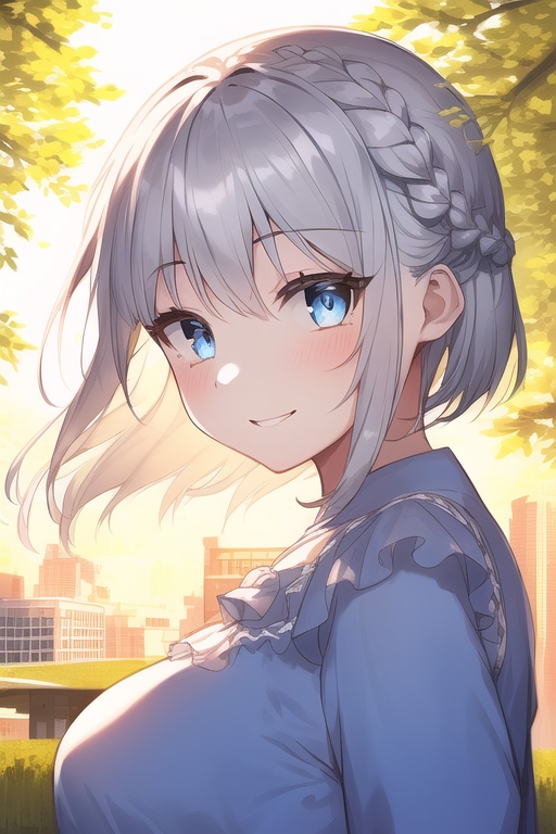 都会コレクション 1 「銀髪ちゃん」