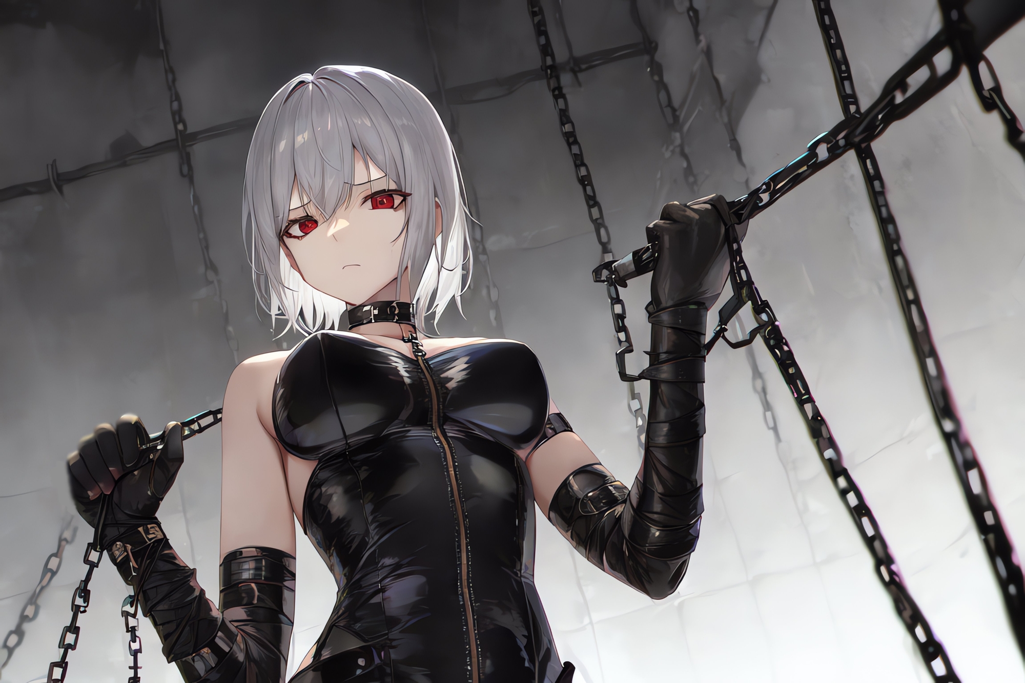 ドM男向け見下し少女 フリーイラスト集