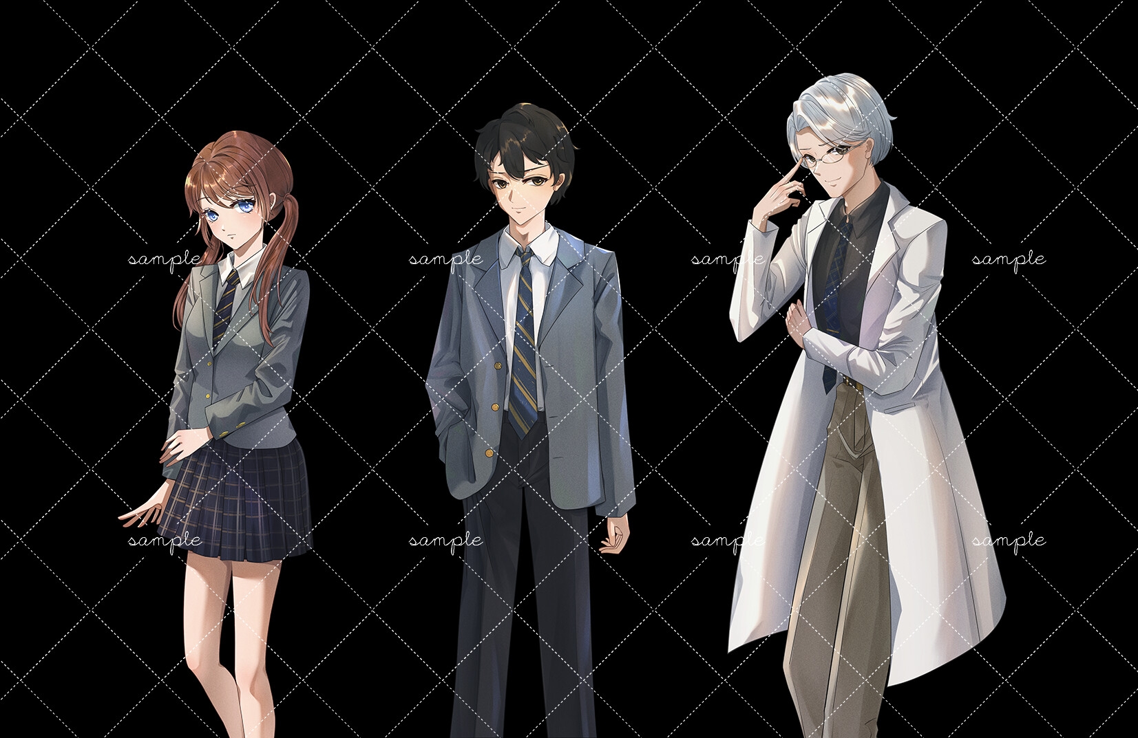 現代立ち絵です