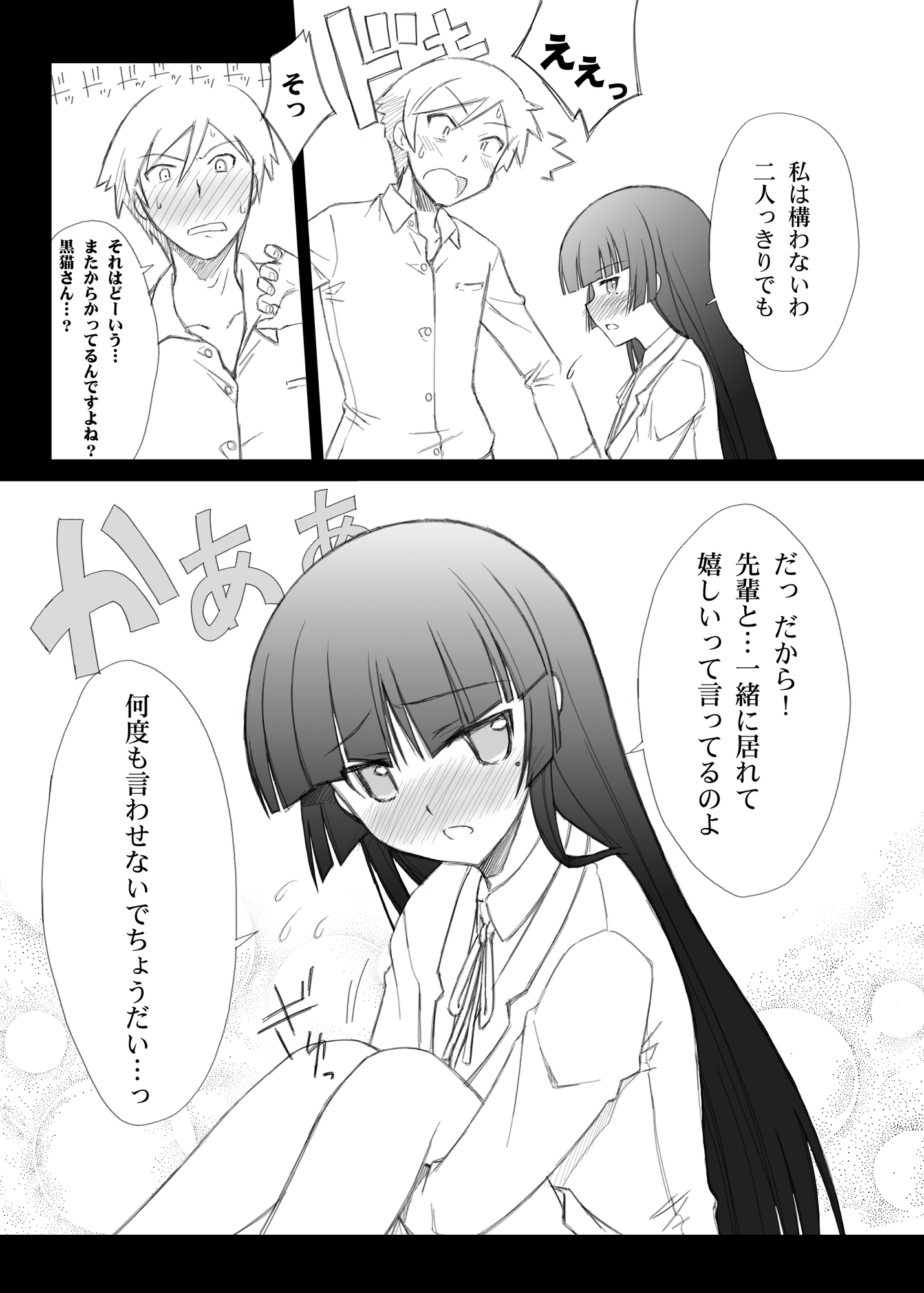 俺の黒猫がこんなに可愛いわけがない