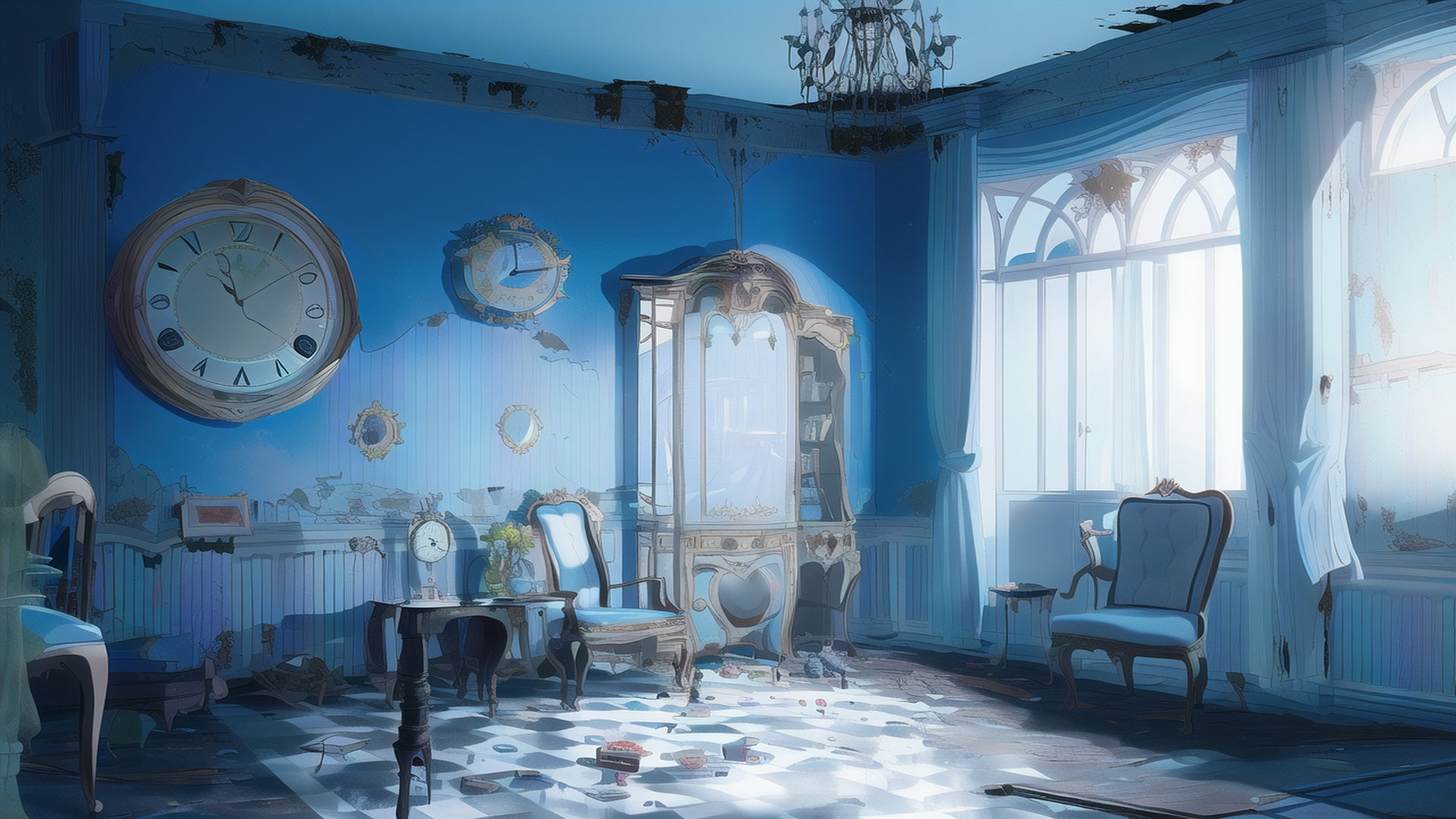 いろんな廃墟背景素材集!【130枚】