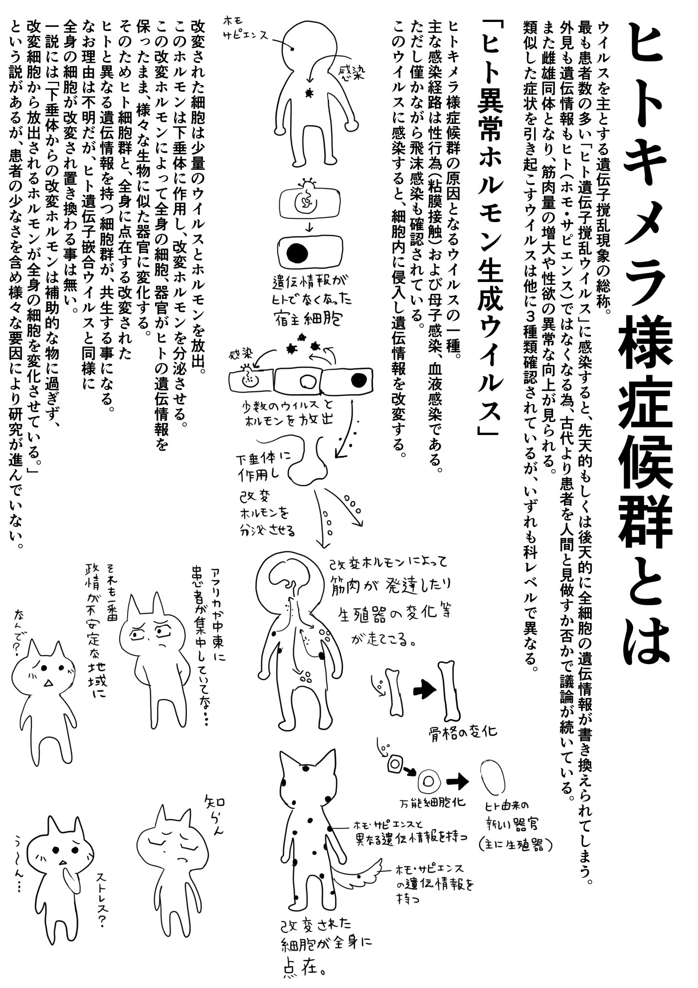 ヒトキメラ様症候群まとめ2022年8〜10月