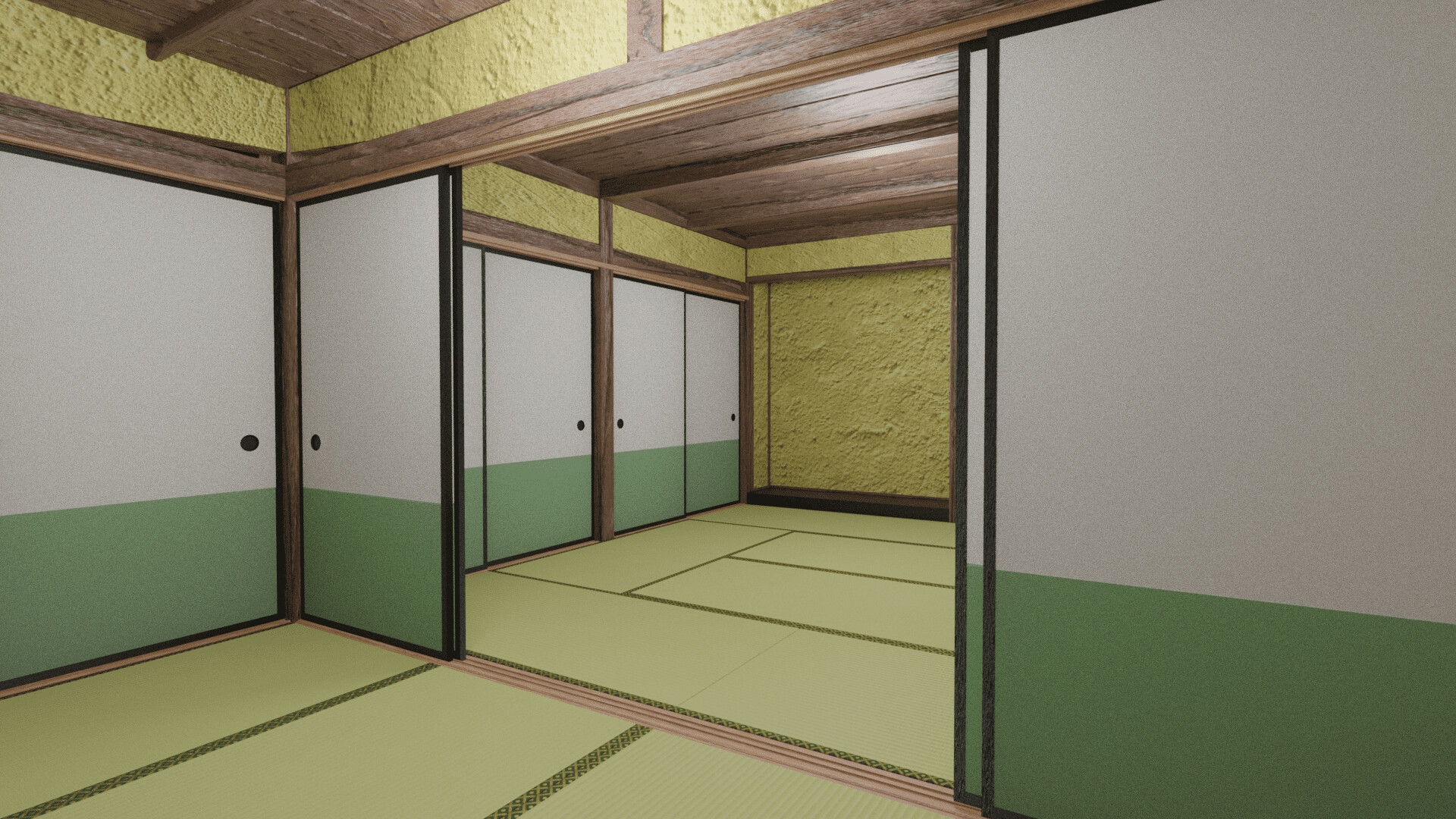 3DCG 武家屋敷(重文・旧目加田家住宅)