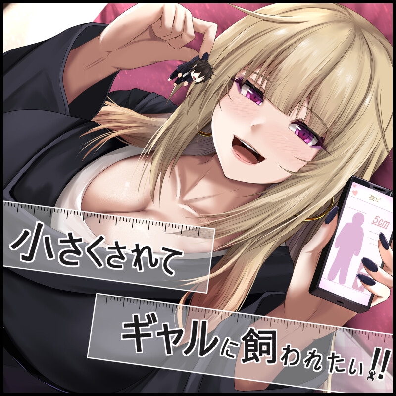 小さくされてギャルに飼われたい!!