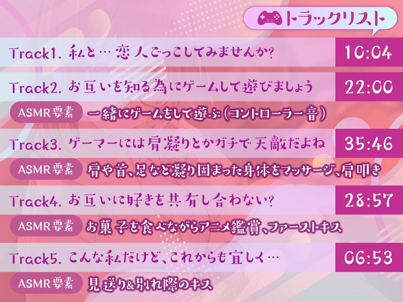 【眠れる純愛ASMR】癒彼女〜陰キャ同級生ちゃんの恋人ごっこ恩返し〜