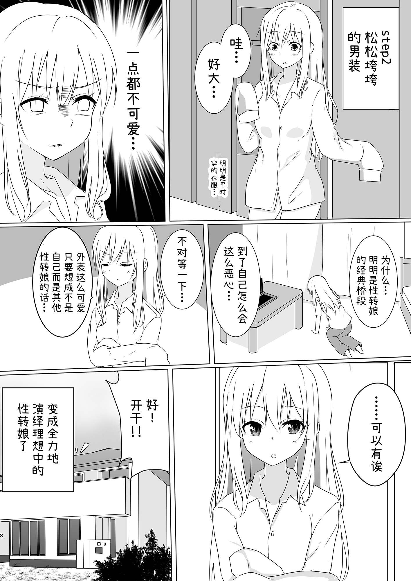 【簡体中文版】TS好きな男子がTSしたから全力で理想のTSっ娘を演じるやつ