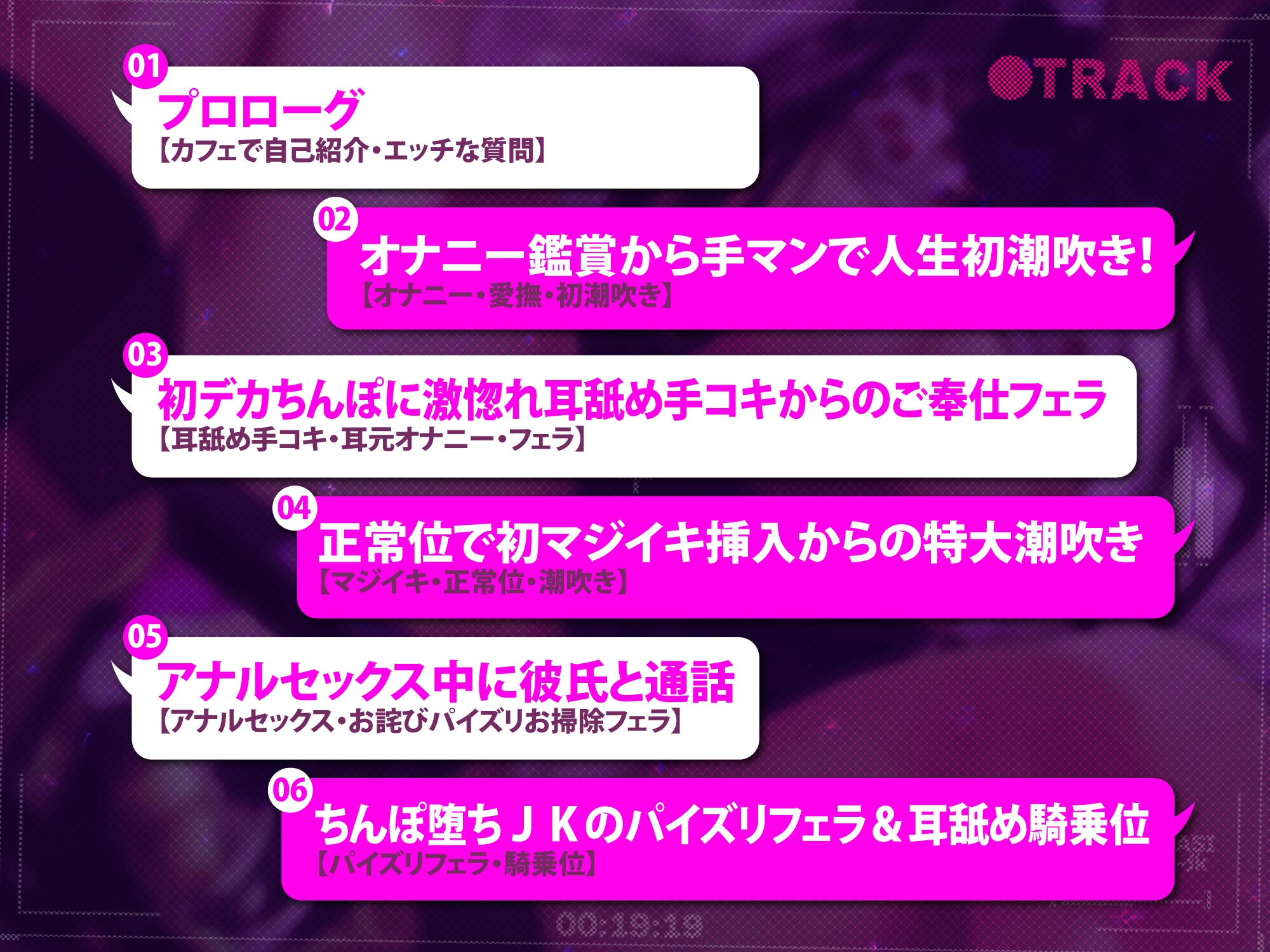 【KU100】本番なしパパ活JKのハメ撮り日記 ～清楚な彼氏持ち少女は雑魚ま○こすぎて下品アクメ連発!～