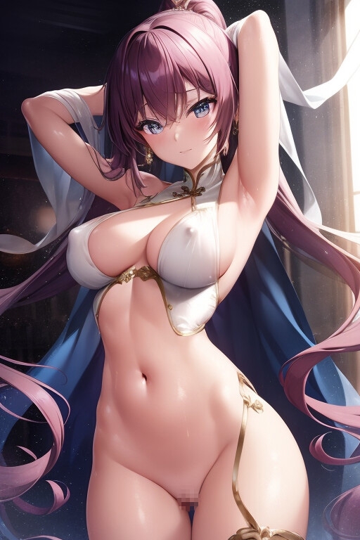 【衣装好き必見】チャイナドレス風エロ衣装の美少女セクシー画像集