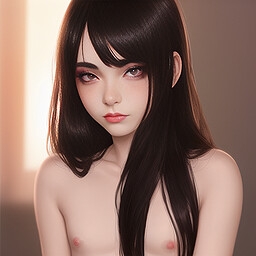 【AI】リアル調男の娘のイラスト集