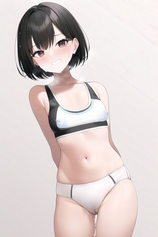 ジ〇ニア下着詰め合わせ+透け乳首、食い込みパンツ差分