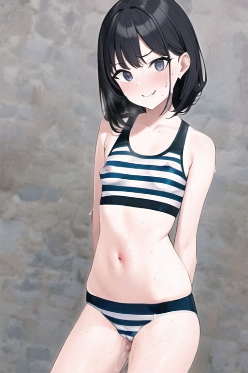 ジ〇ニア下着詰め合わせ+透け乳首、食い込みパンツ差分