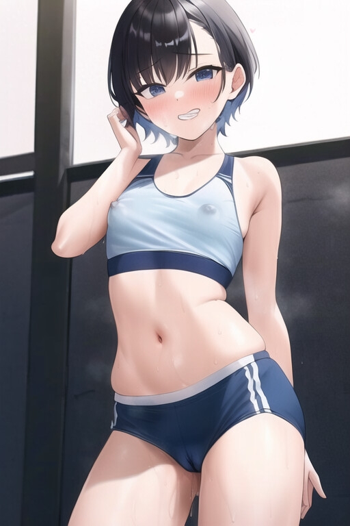 ジ〇ニア下着詰め合わせ+透け乳首、食い込みパンツ差分