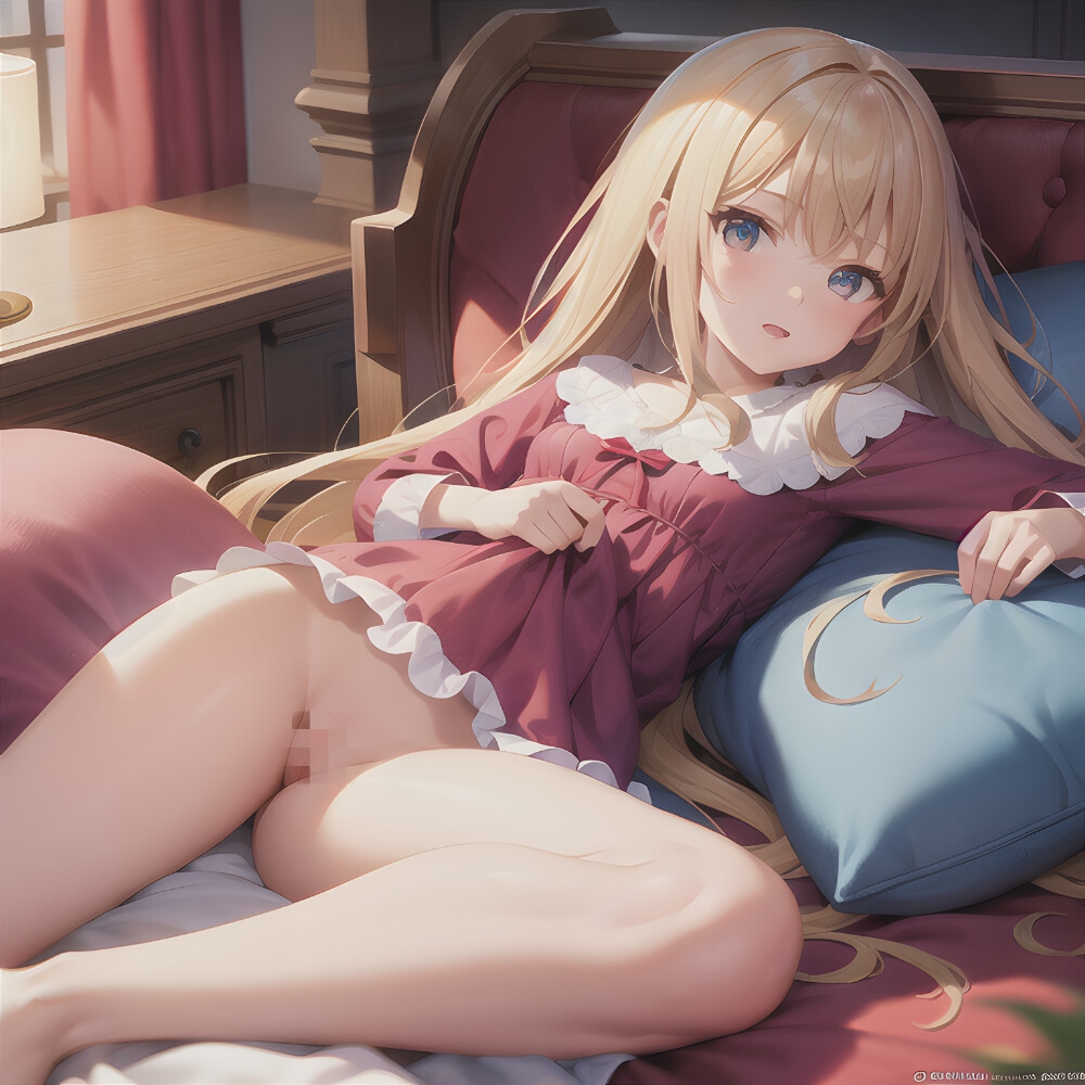 【AI作品】ベッドルームでゴロゴロしよう!(合計156枚!)