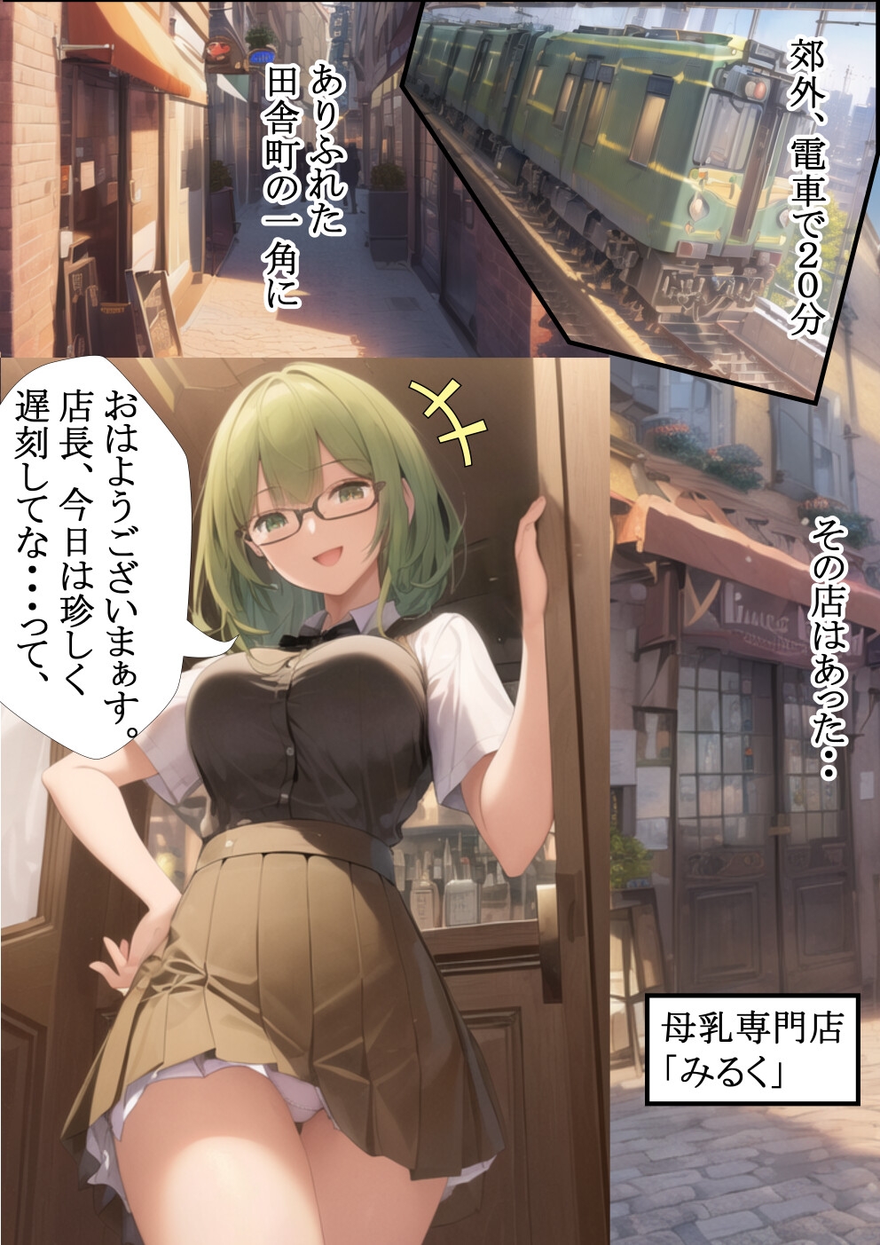 母乳専門カフェ みるく