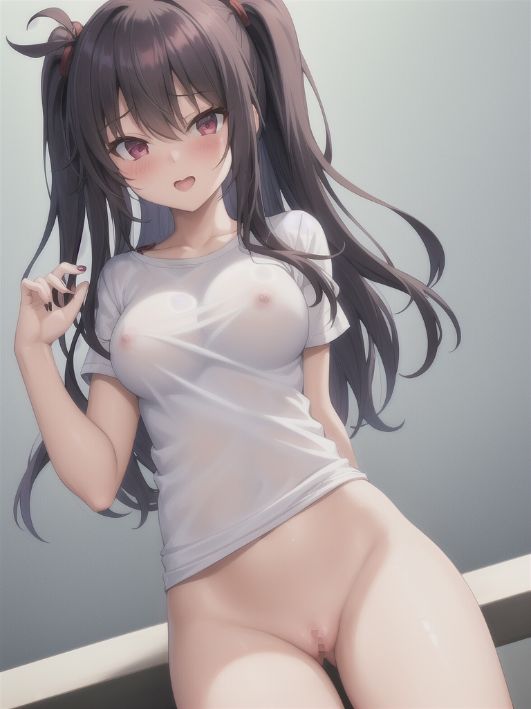 Tシャツ少女 おまんまん丸見えCG集 厳選200枚収録