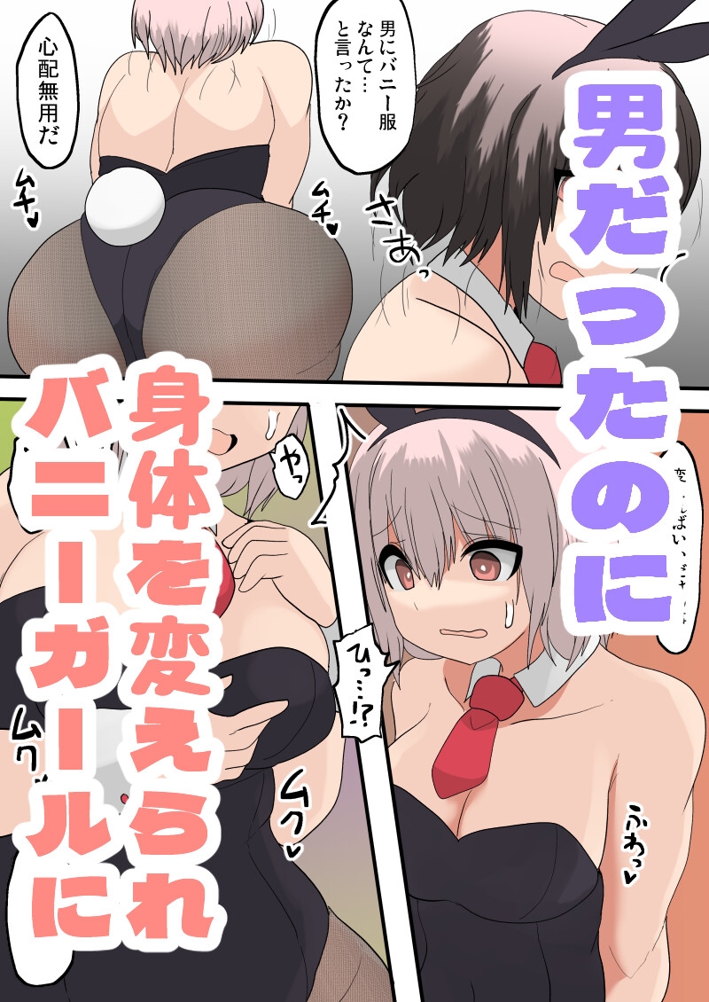 TSF バニーガールに変えられて